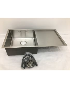 Undermount orTop mount  sink with drainer