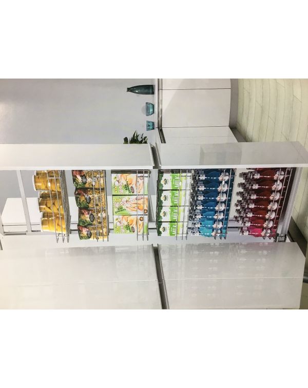 300mm Pull out soft closing larder unit with 6 baskets