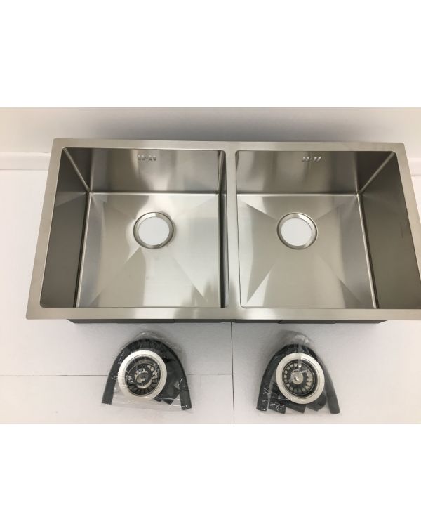 Undermount double bowl sink 8644D
